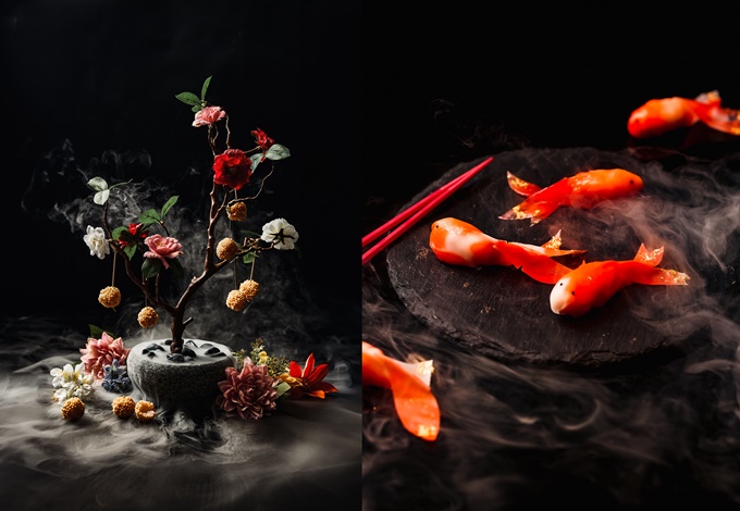 팔레드 신 딤섬 신메뉴 금붕어 딤섬 리치트리 딤섬